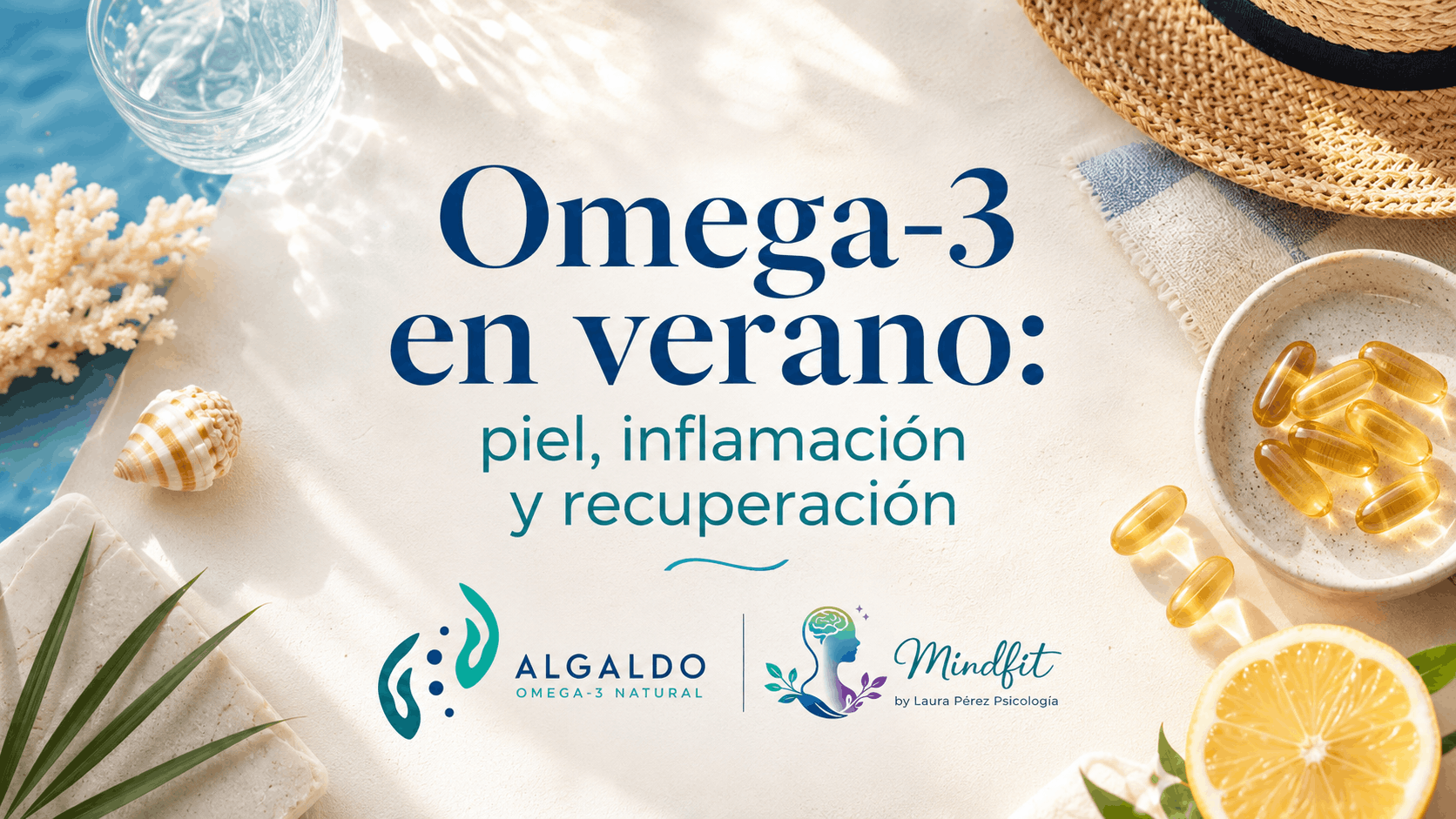 Omega-3 en verano: piel, inflamación y recuperación